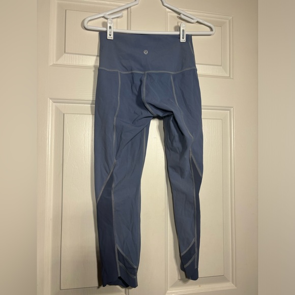 lululemon athletica Pants - Lululemon Wunder Under Crop II *Roll Down Scallop Full-On Luxtreme 24"